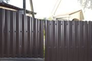 Забор из металлоштакетника 8 СМ
